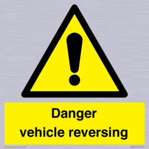 Danger Vehicles Reversing